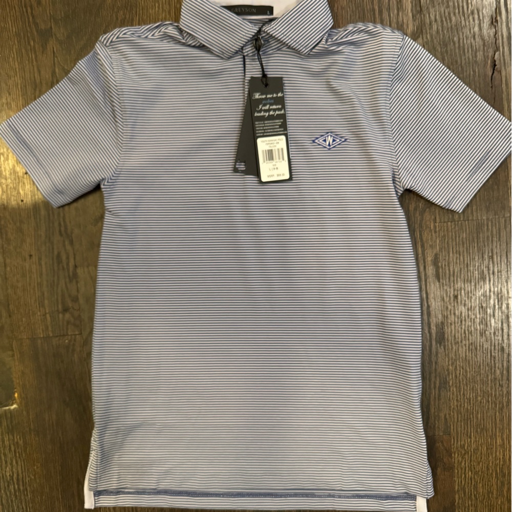 Greyson Blue Athletic Polo Shirt